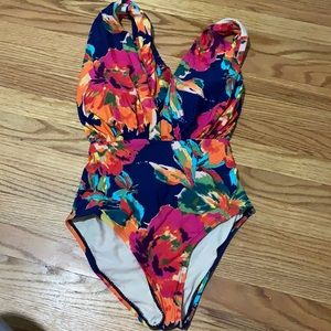 TARGET tropical one piece women’s swimsuit